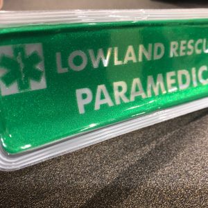 LR Paramedic Encapsulated Badge