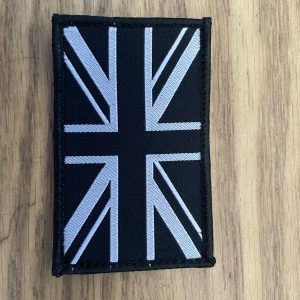 Black Union Jack Patch
