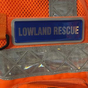 Lowland Rescue Encapsulated Badge