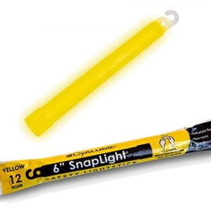 12 Hour 6" SnapLight Yellow Lightstick