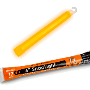 12 Hour 6" SnapLight Orange Lightstick