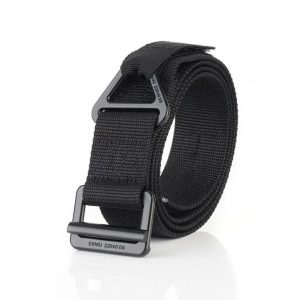 Black Canvas Tactical Belt