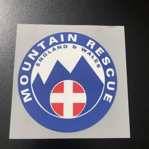 Mountain Rescue iron-on badge