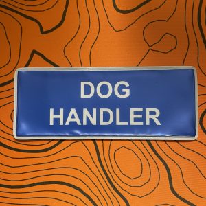 Dog Handler encapsulated badge