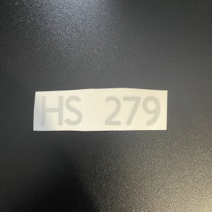 Reflective Helmet Call Sign Sticker