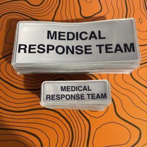 Medical Response Team encapsulated badge